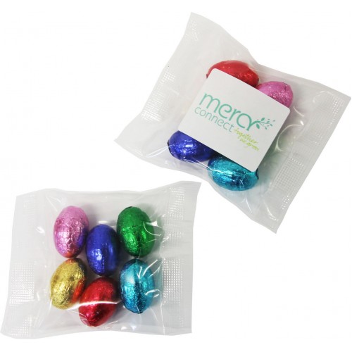 Mini Solid Easter Eggs in Bag x6 Eggs CCE004